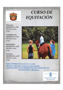 CARTAZ CURSO EQUITACION