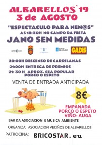CARTAZ DESCENSO CARRILANAS