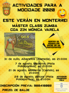 CARTAZ MASTER MASTER CLASS ZUMBA